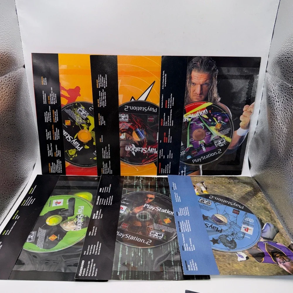 Official PlayStation OPM Demo Disc Lot 17 PS2 Retro Gaming Y2K‎ VTG Collector